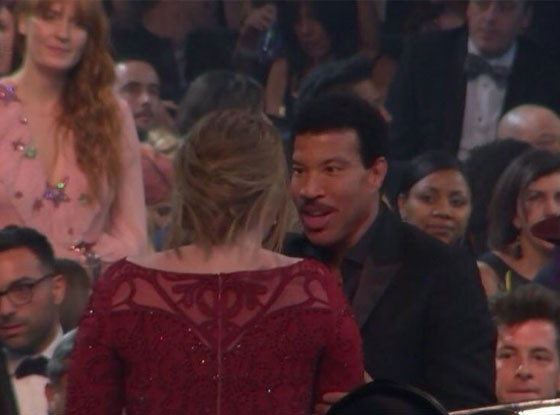 Adele and Lionel Richie Adele and Lionel Richie